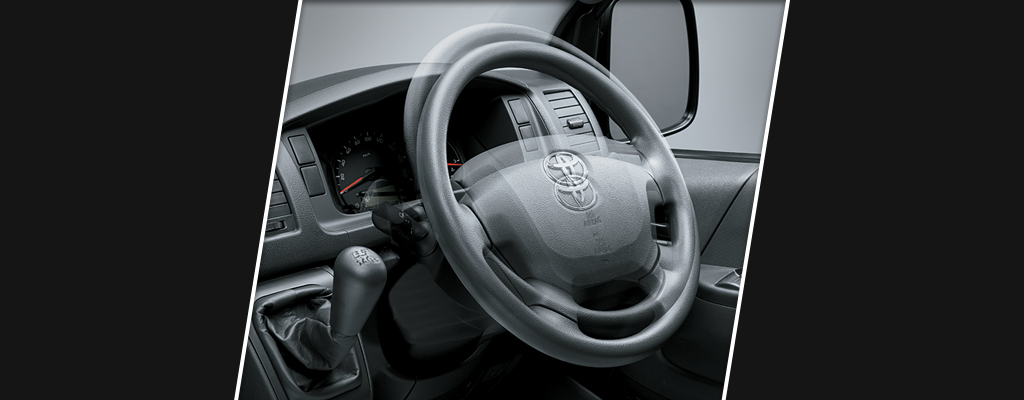 4-Spoke Urethane Steering Wheel with Manual Tilt