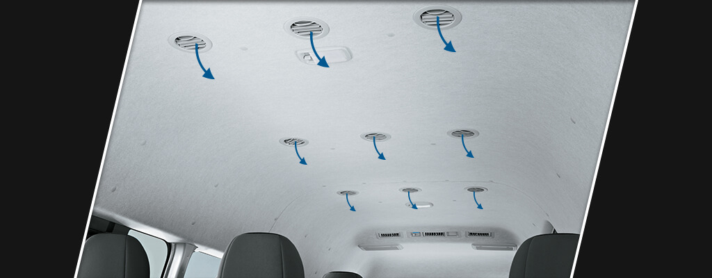 Dual AC with Separate Air Vents