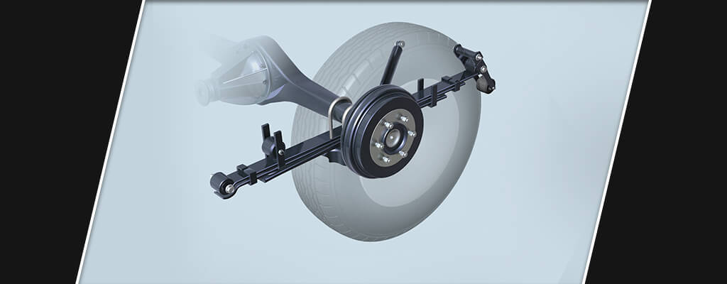 Rear Suspension - Rigid Leaf
